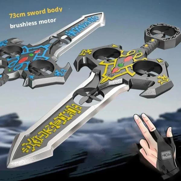 New Cool Remote Controlled Flying Sword Drone Aircraft Height Crafts Gifts Toys for Boys Remote Control Airplane Fixed Wing Toy
